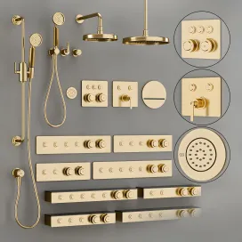 Gessi hi fi eclectic bathroom faucet set